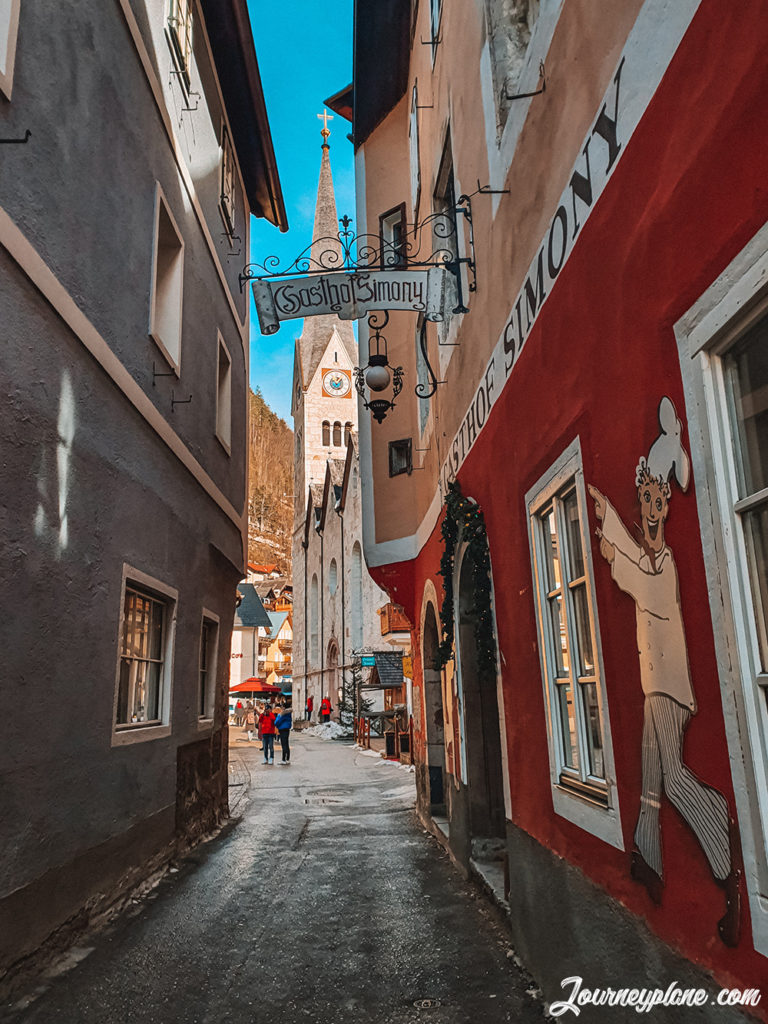 Austria’s most beautiful lakes: Streets of Hallstatt